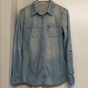 Button-up Denim Shirt